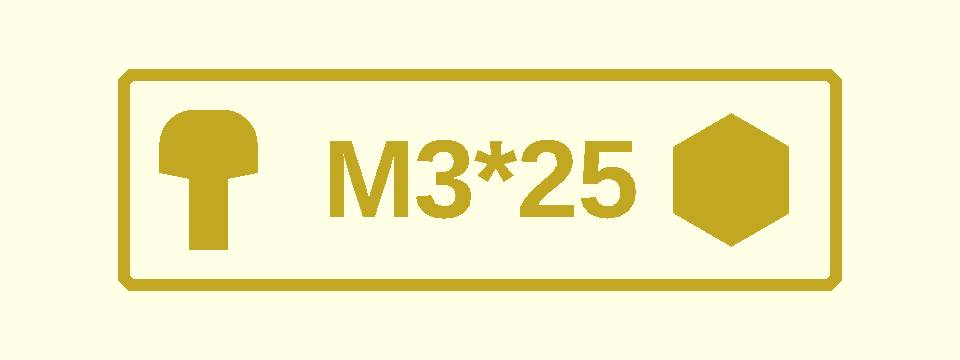 M3*25